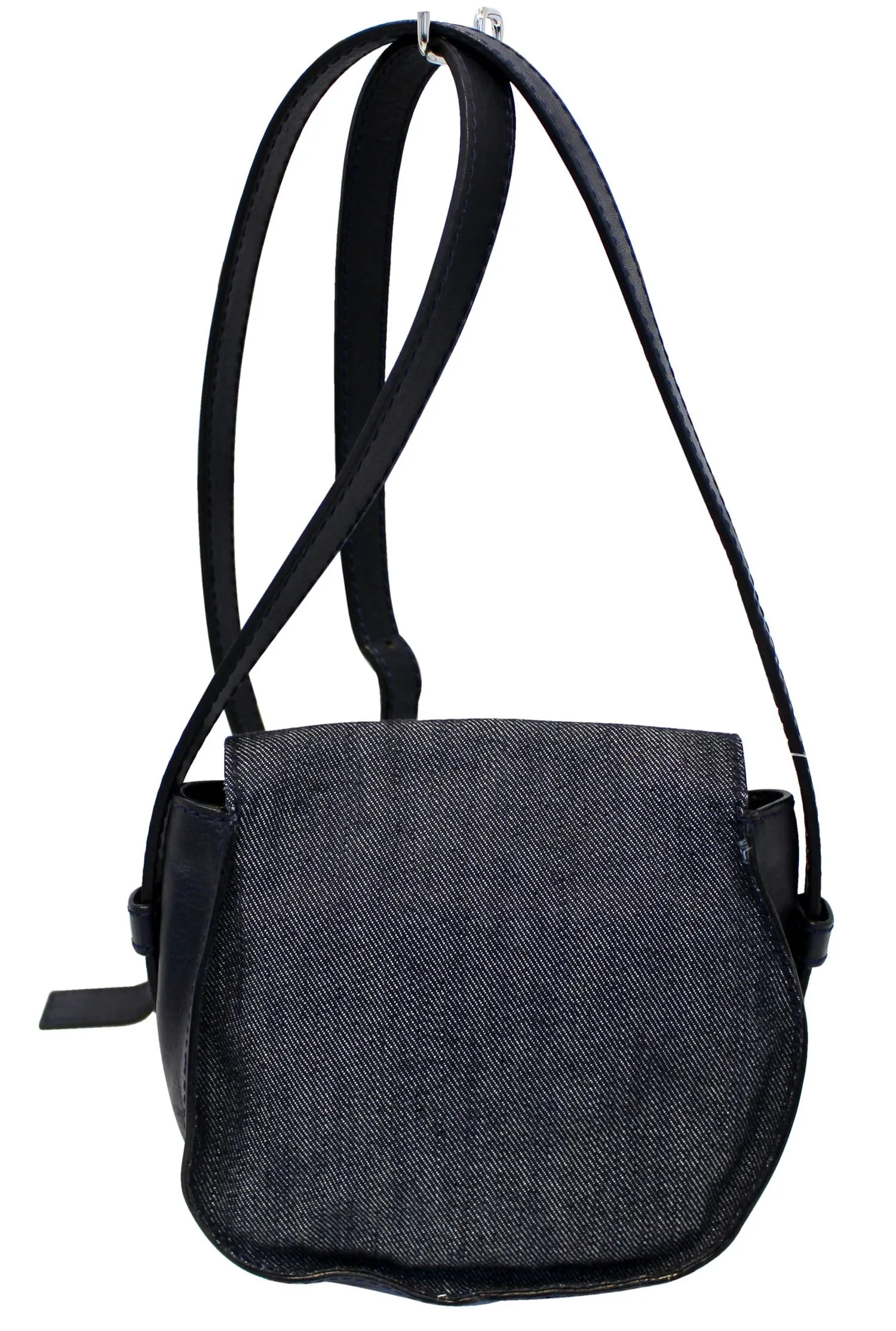 CHLOE Denim Marcie Mini Crossbody Bag