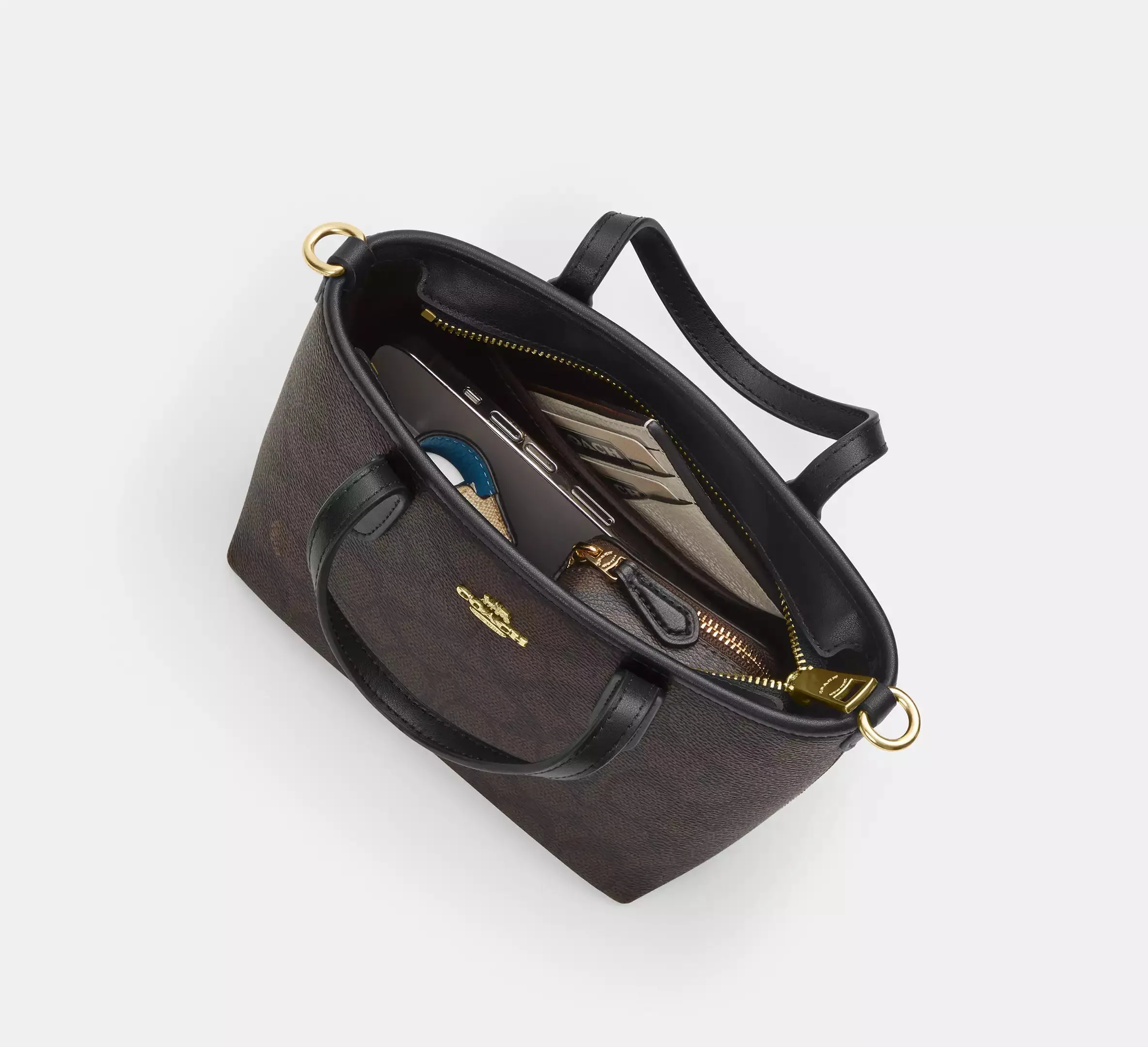 City Mini Tote Bag In Signature Canvas