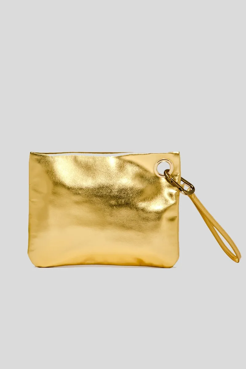 Clutch Bag - Gold