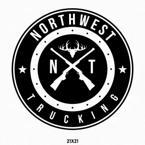 Company Name Truck Decal, 2 Pack