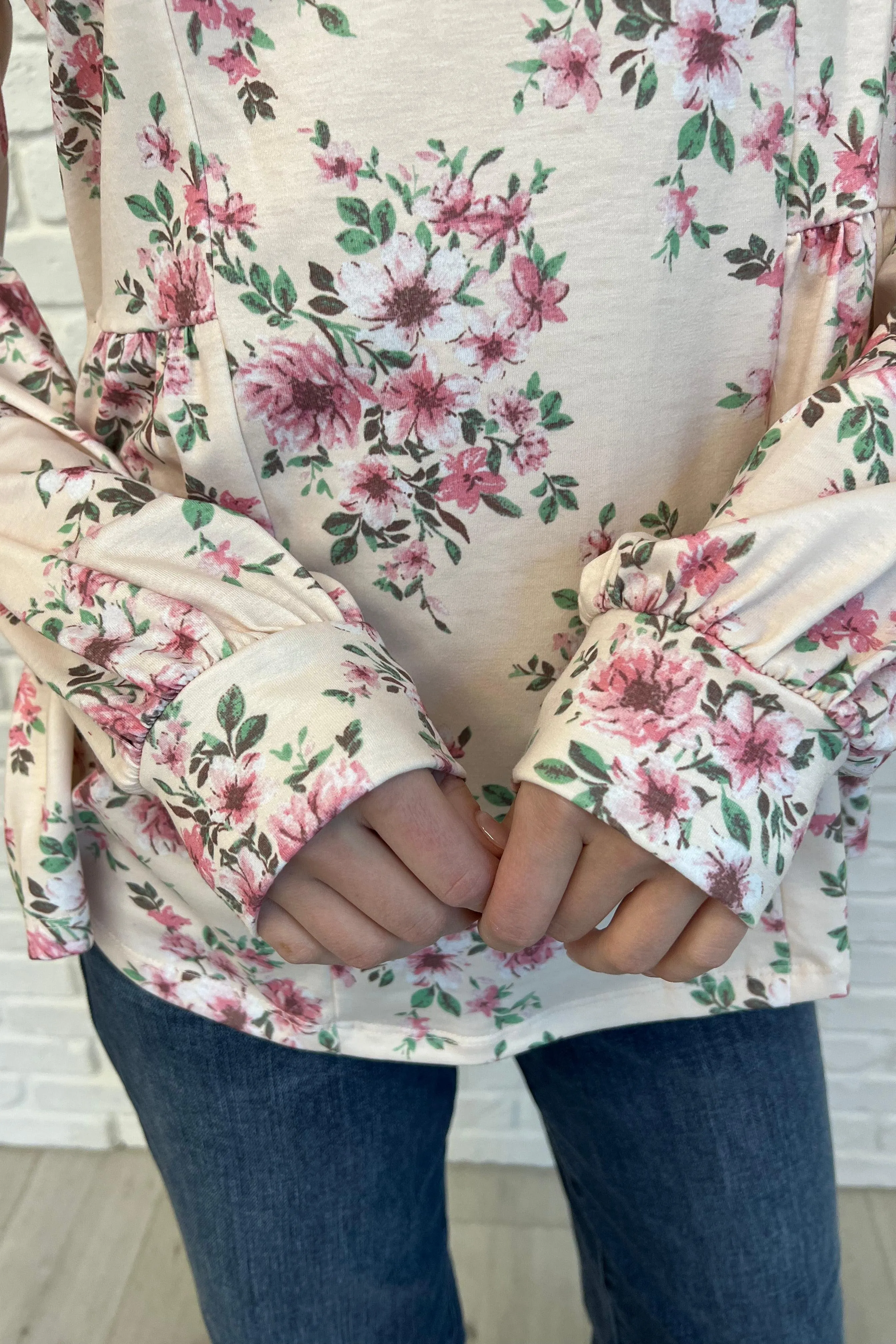 Cool to Be Kind Floral Blouse