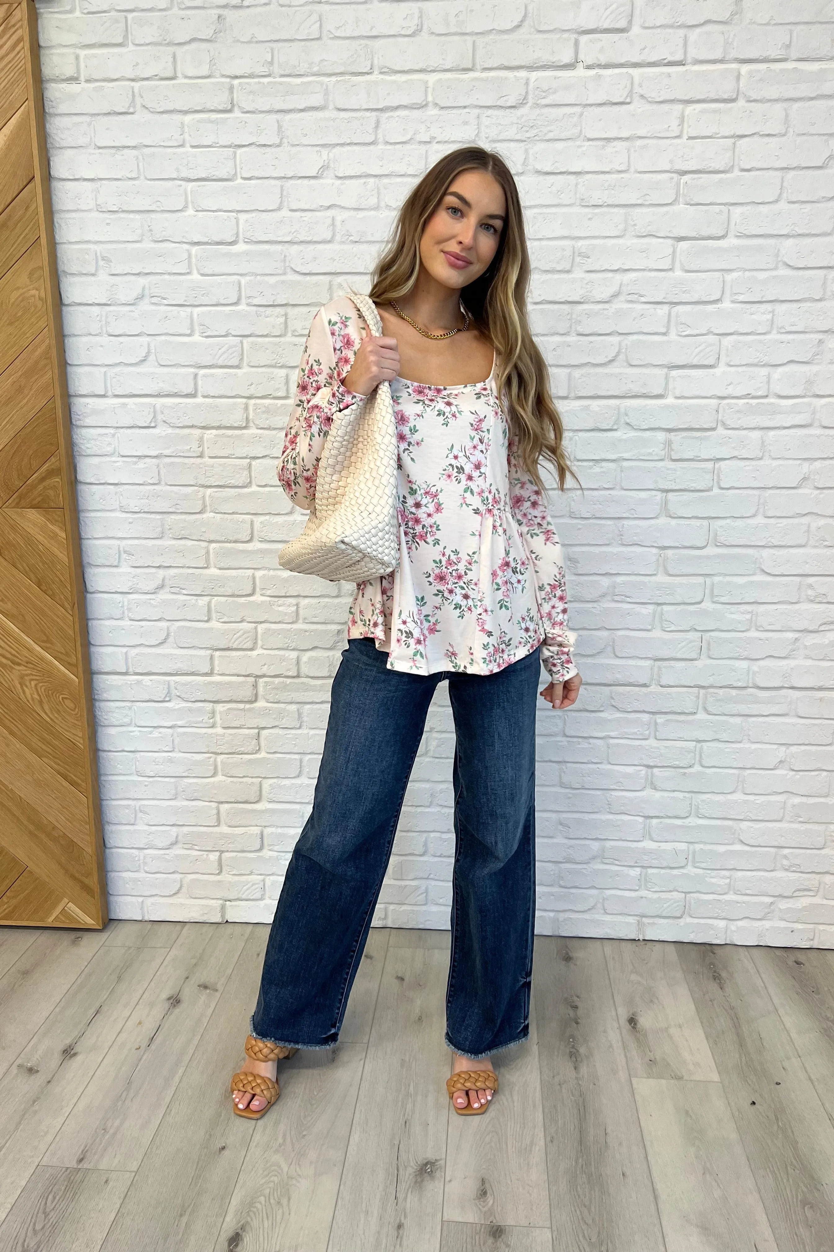 Cool to Be Kind Floral Blouse