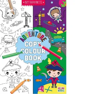 Copy Colour Book | Adventure