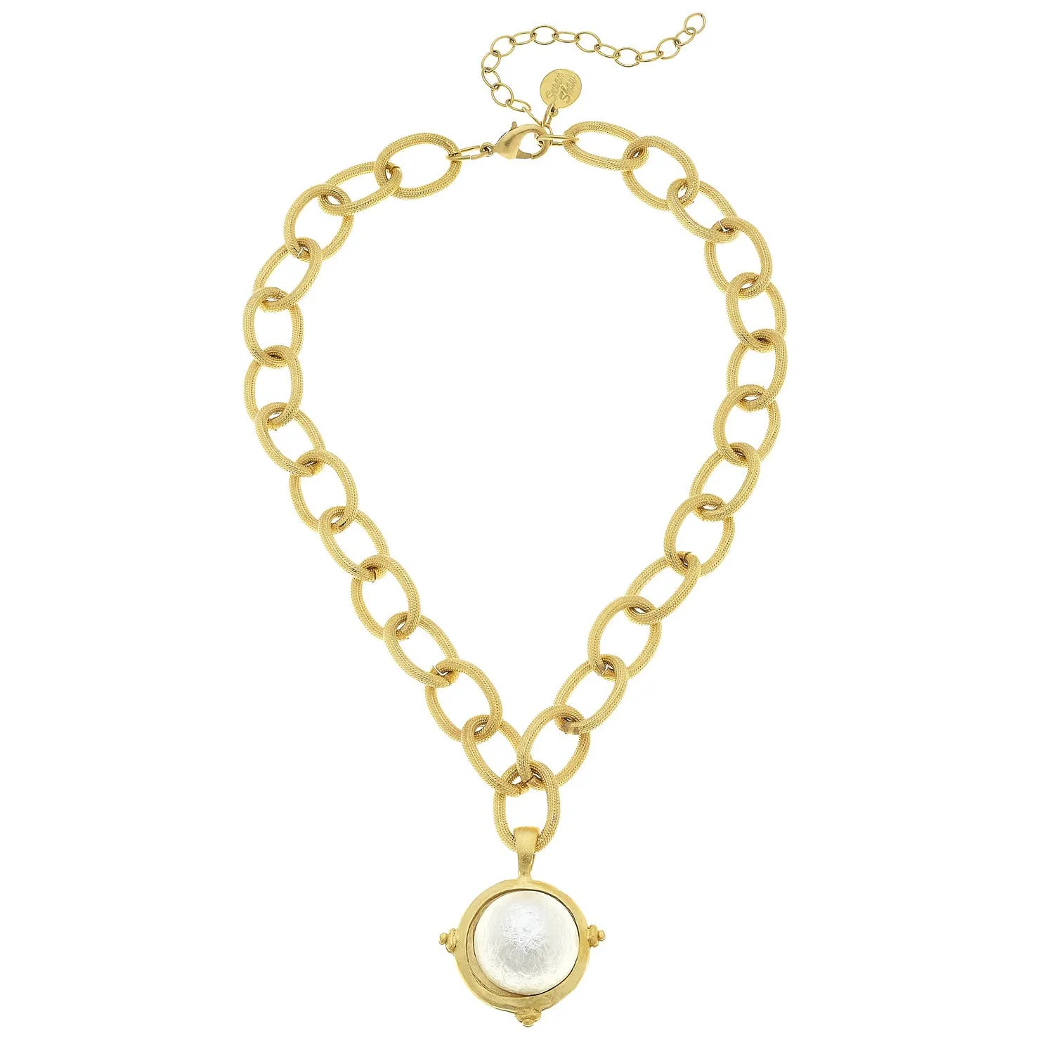 Cotton Pearl Necklace