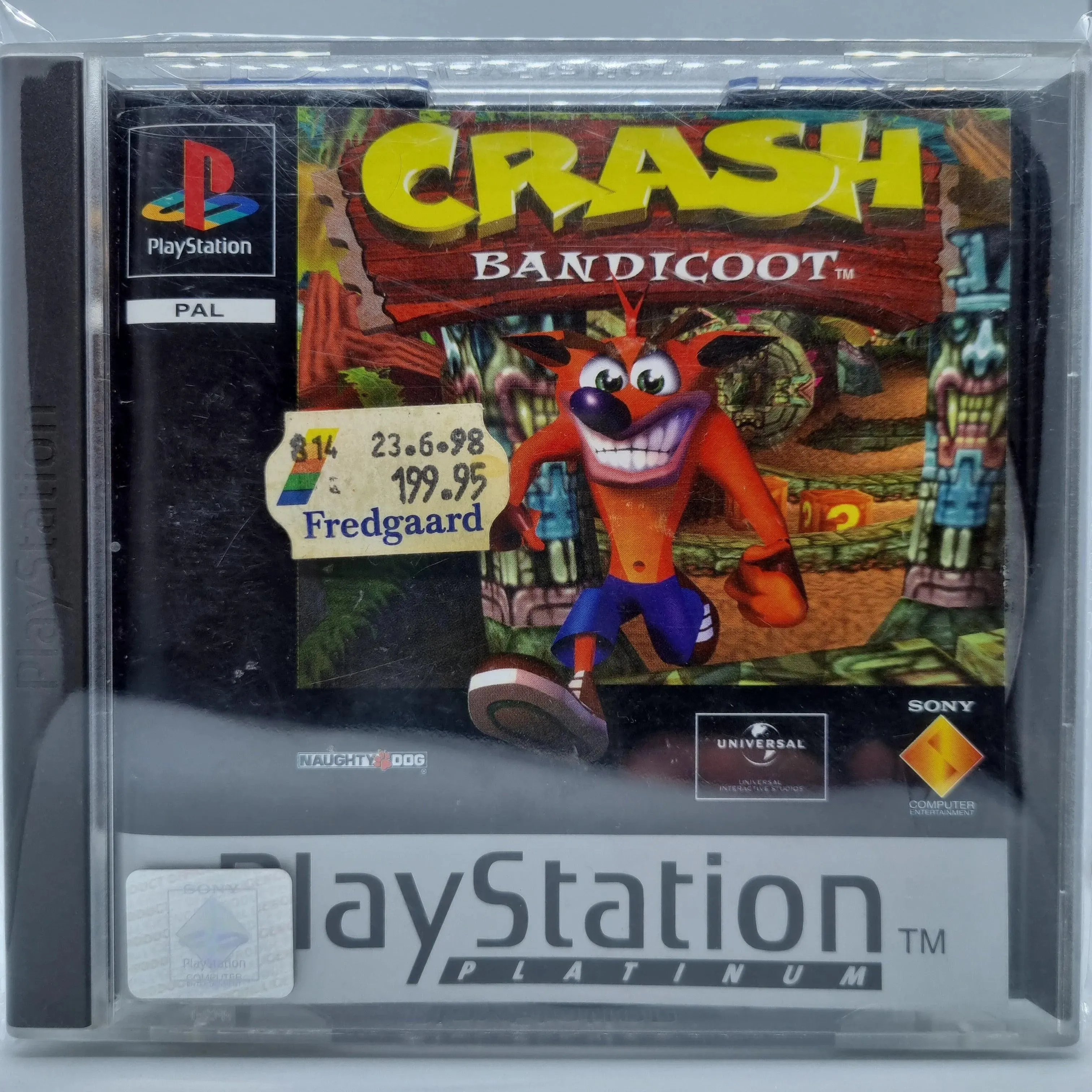 Crash Bandicoot (Platinum) (u. cover)