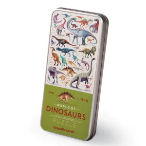 Crocodile Creek - World Of Dinosaurs Puzzle Tin | 150Pcs