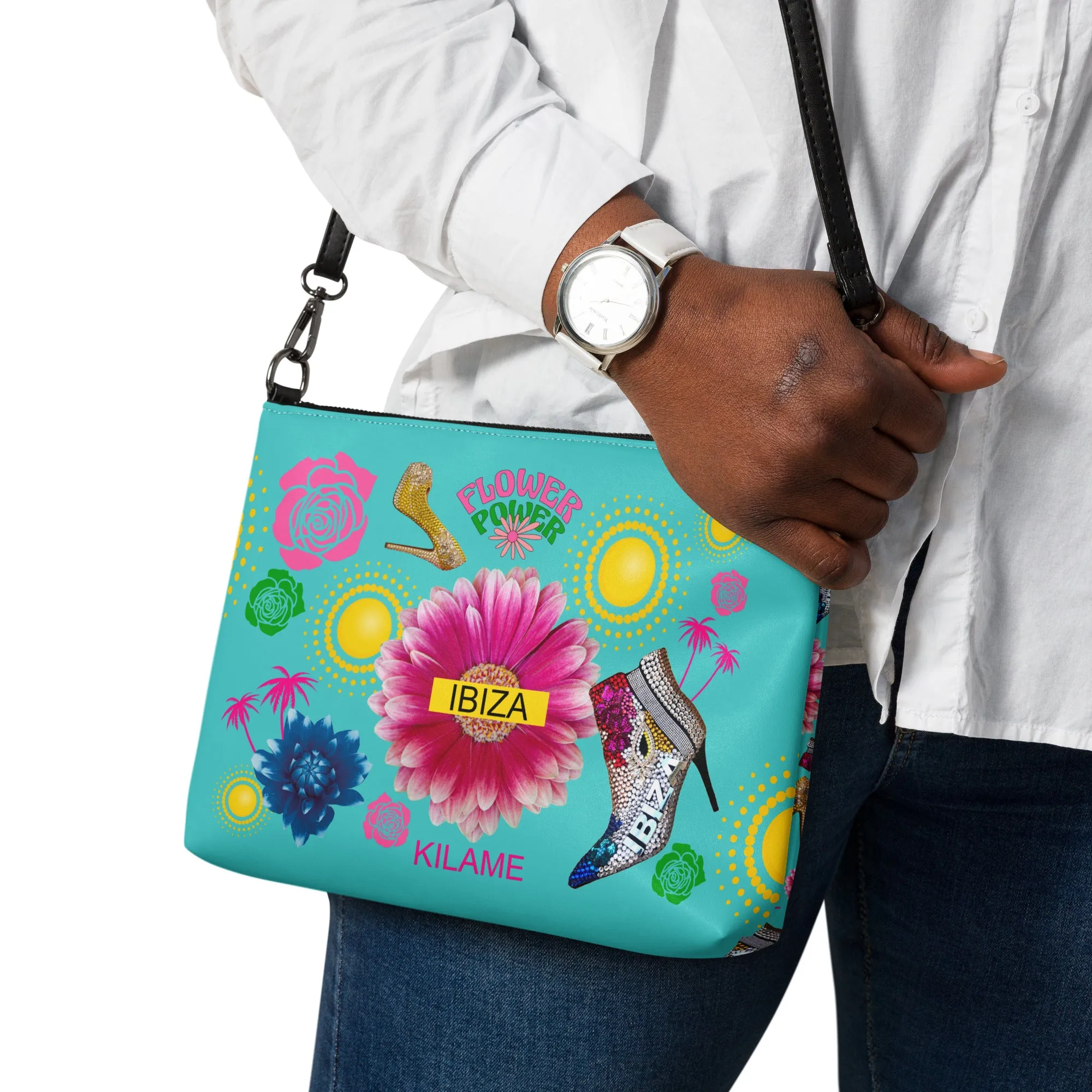 Crossbody bag 'Flower Power'