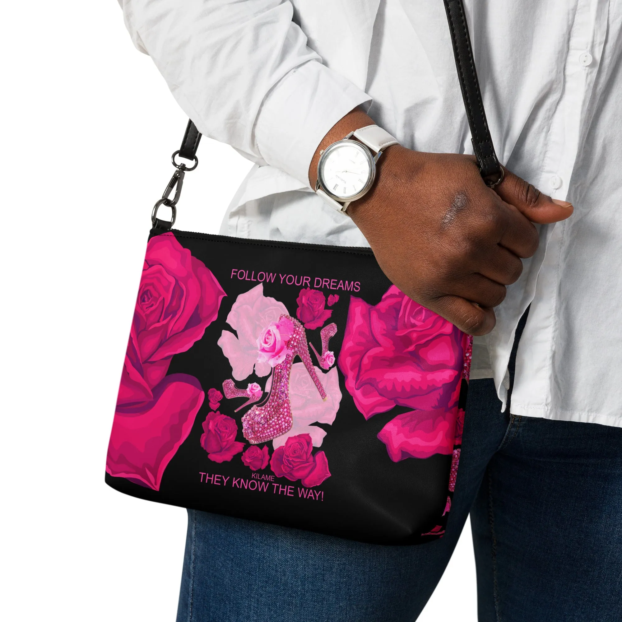 Crossbody bag 'Follow your dreams'