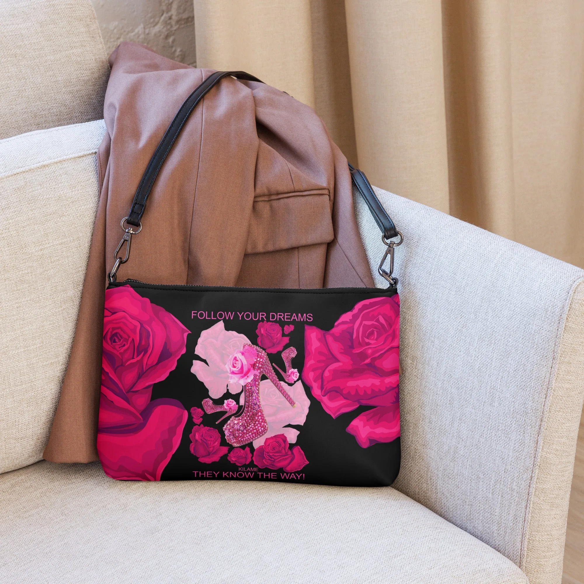 Crossbody bag 'Follow your dreams'