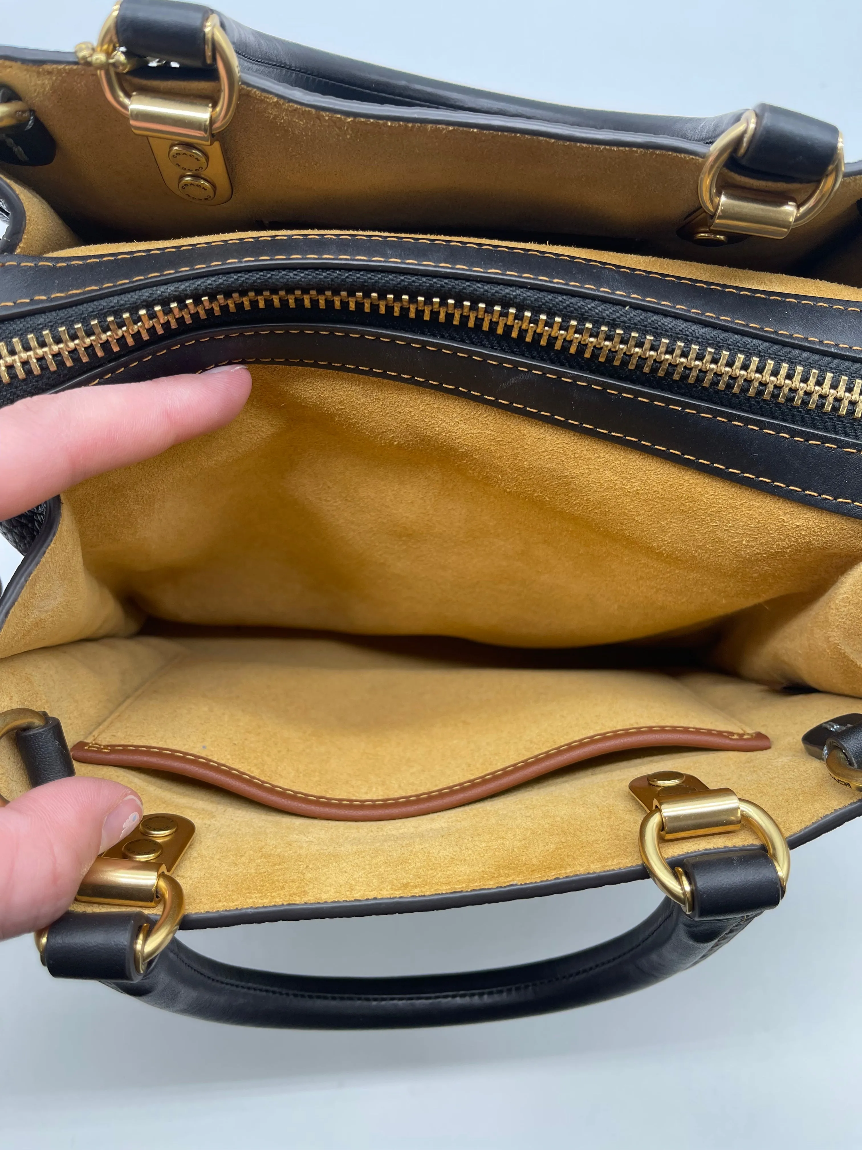 Crossbody Designer By Coach, Size: Medium