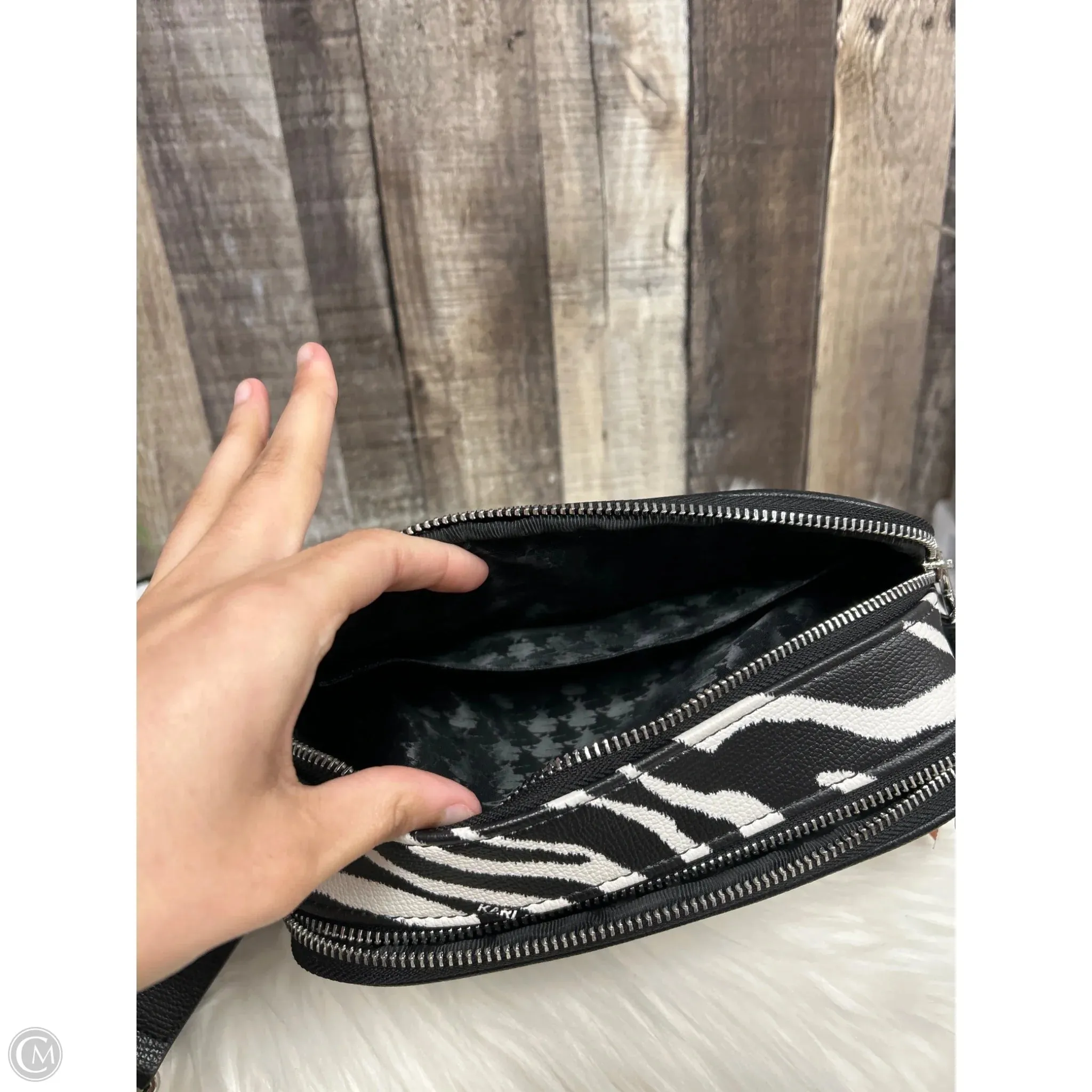 Crossbody Designer By Karl Lagerfeld, Size: Medium