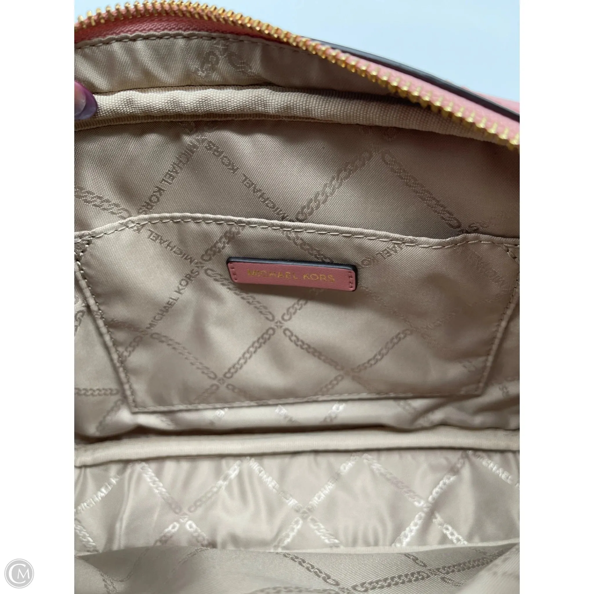 Crossbody Designer By Michael Kors, Size: Medium
