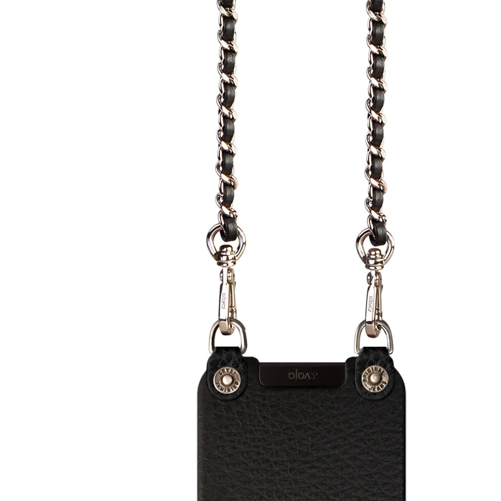 Crossbody iPhone 13 Pro leather case with magsafe