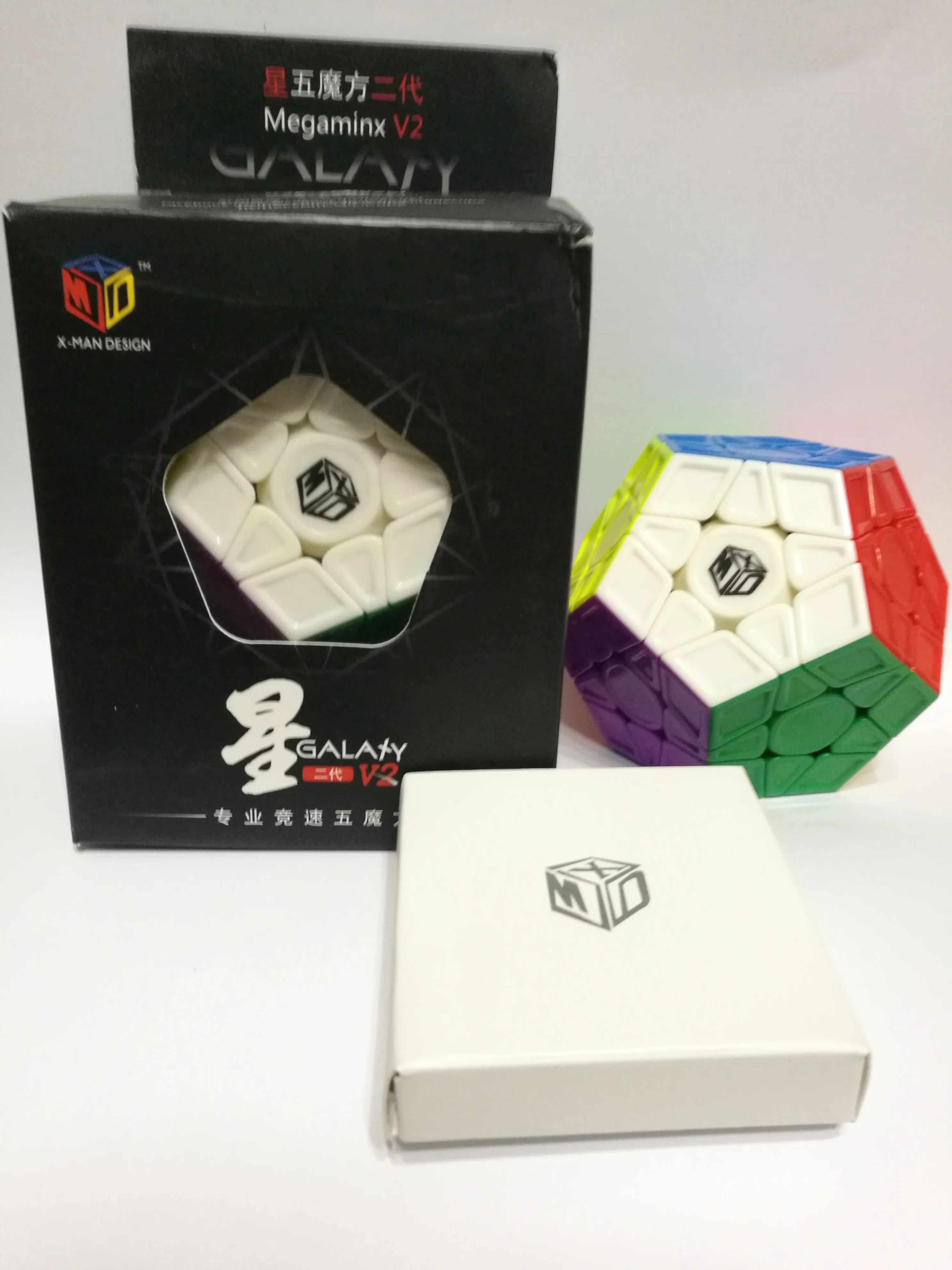 CSE Premium X-Man Galaxy Megaminx V2 (Sculpted)