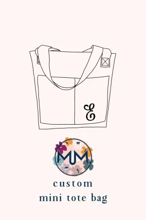 CUSTOM Mini Leak-proof Tote Bag