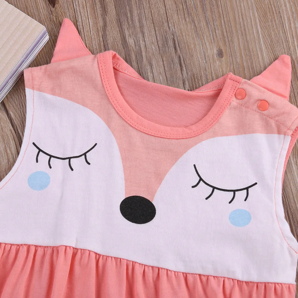 Cute Baby Fox Romper