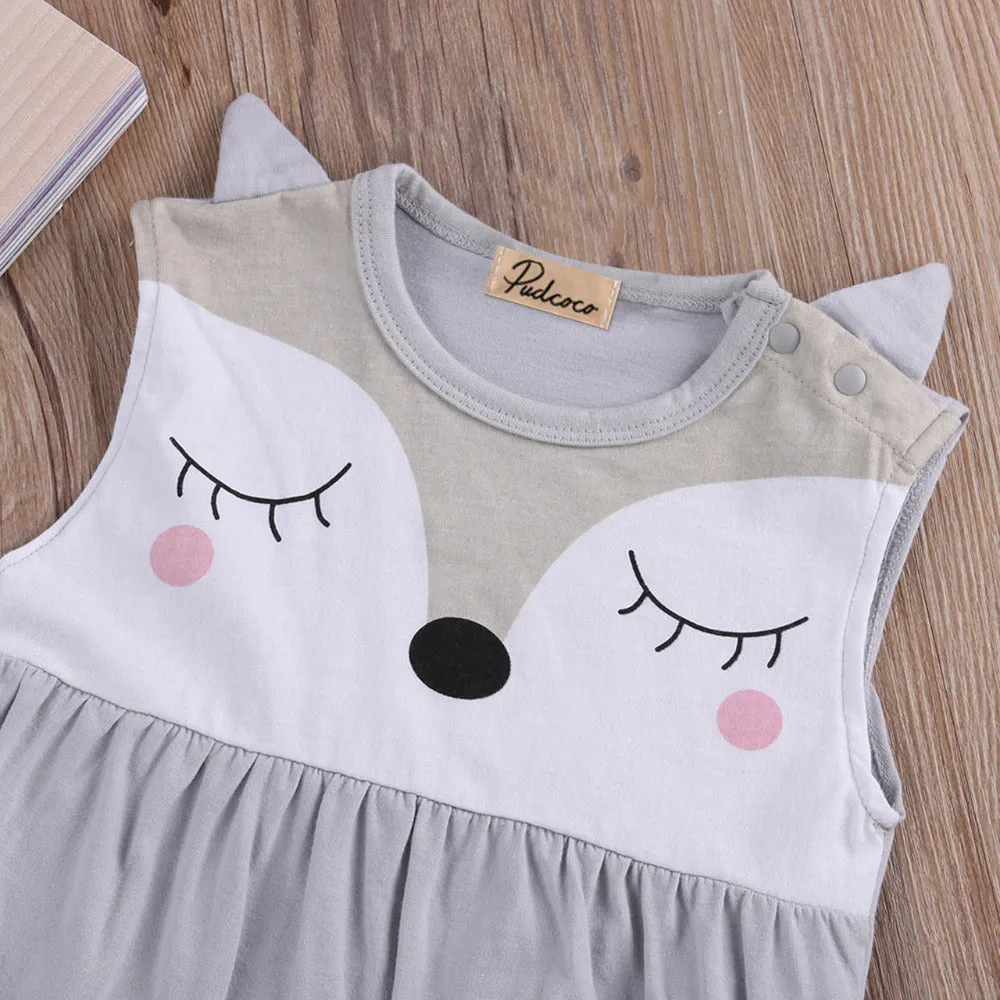 Cute Baby Fox Romper
