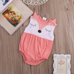 Cute Baby Fox Romper