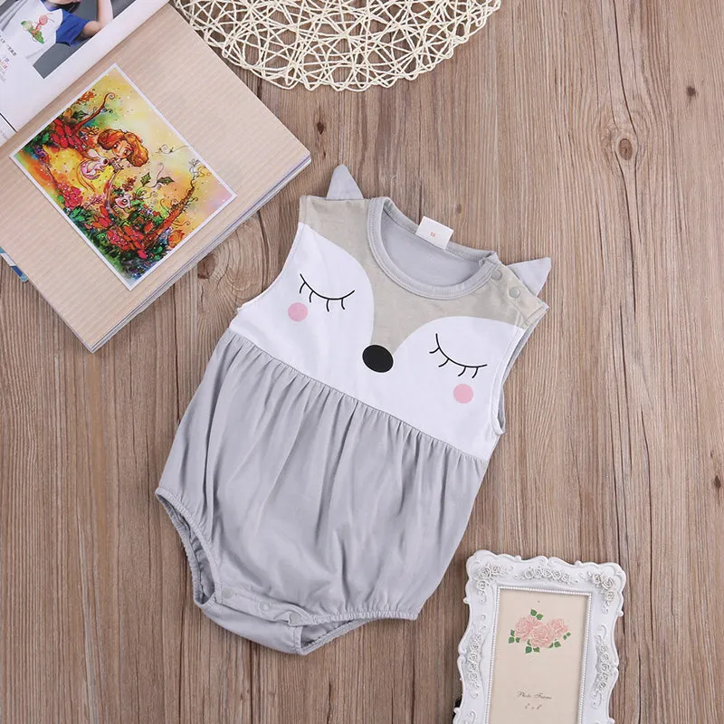 Cute Baby Fox Romper