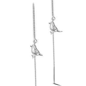 Cute Bird Drop Earrings