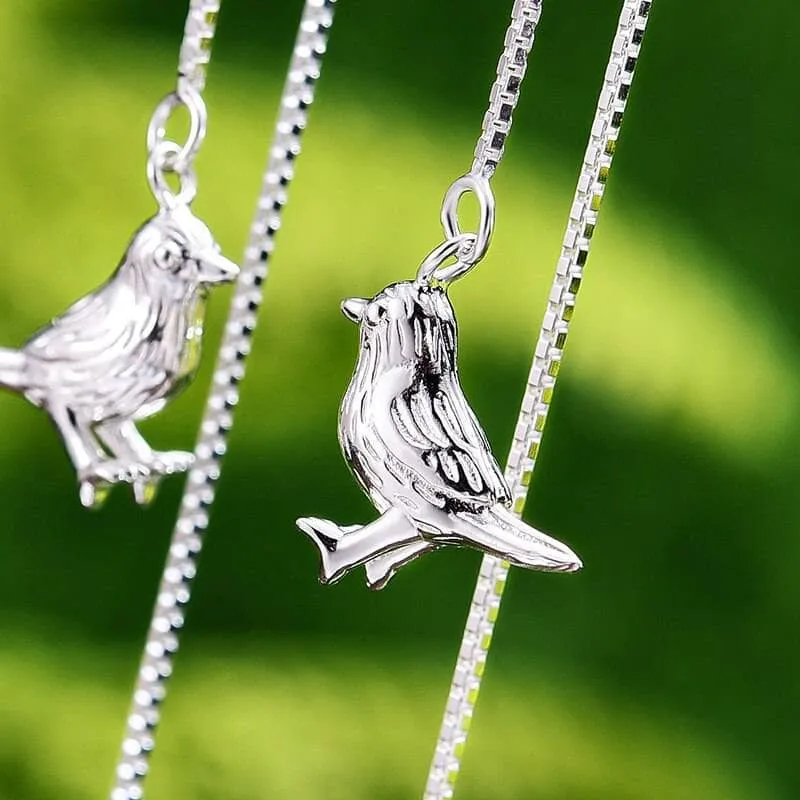 Cute Bird Drop Earrings