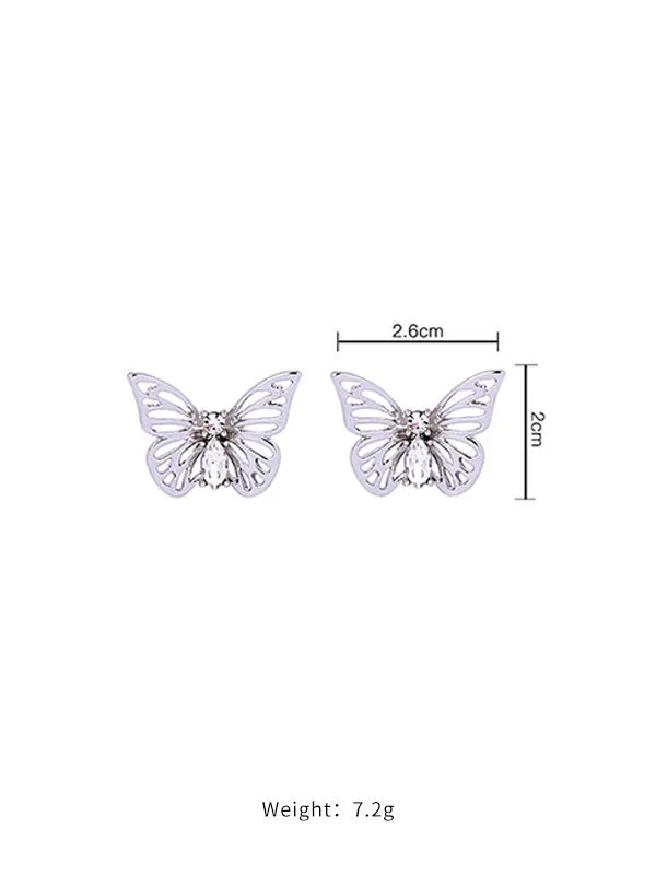 Cute Butterfly Earstud