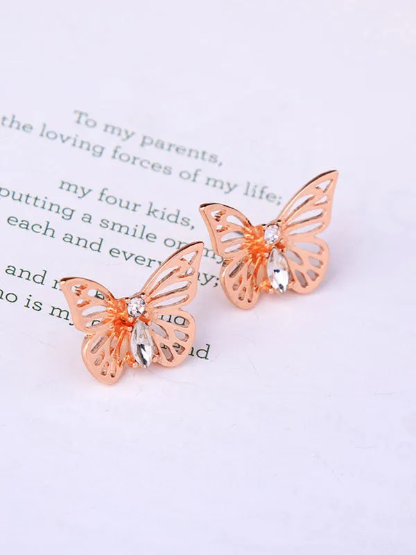 Cute Butterfly Earstud