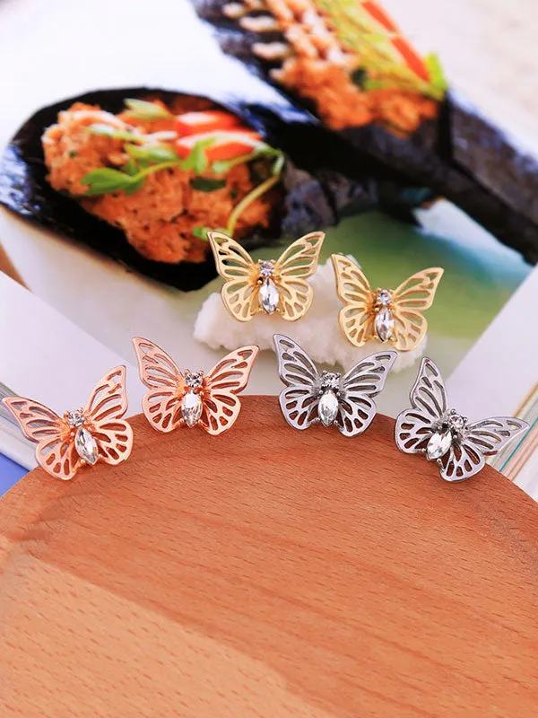 Cute Butterfly Earstud