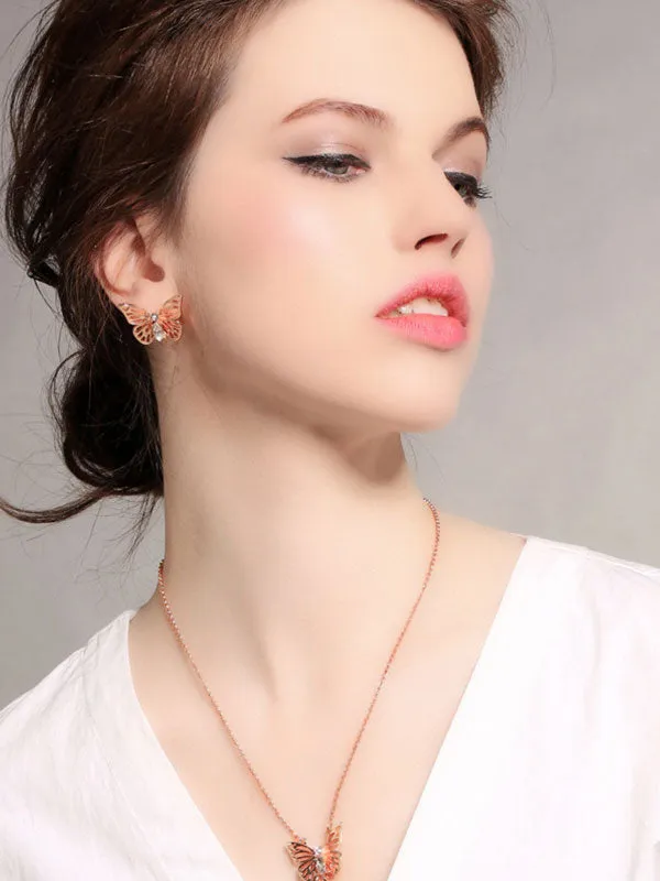 Cute Butterfly Earstud