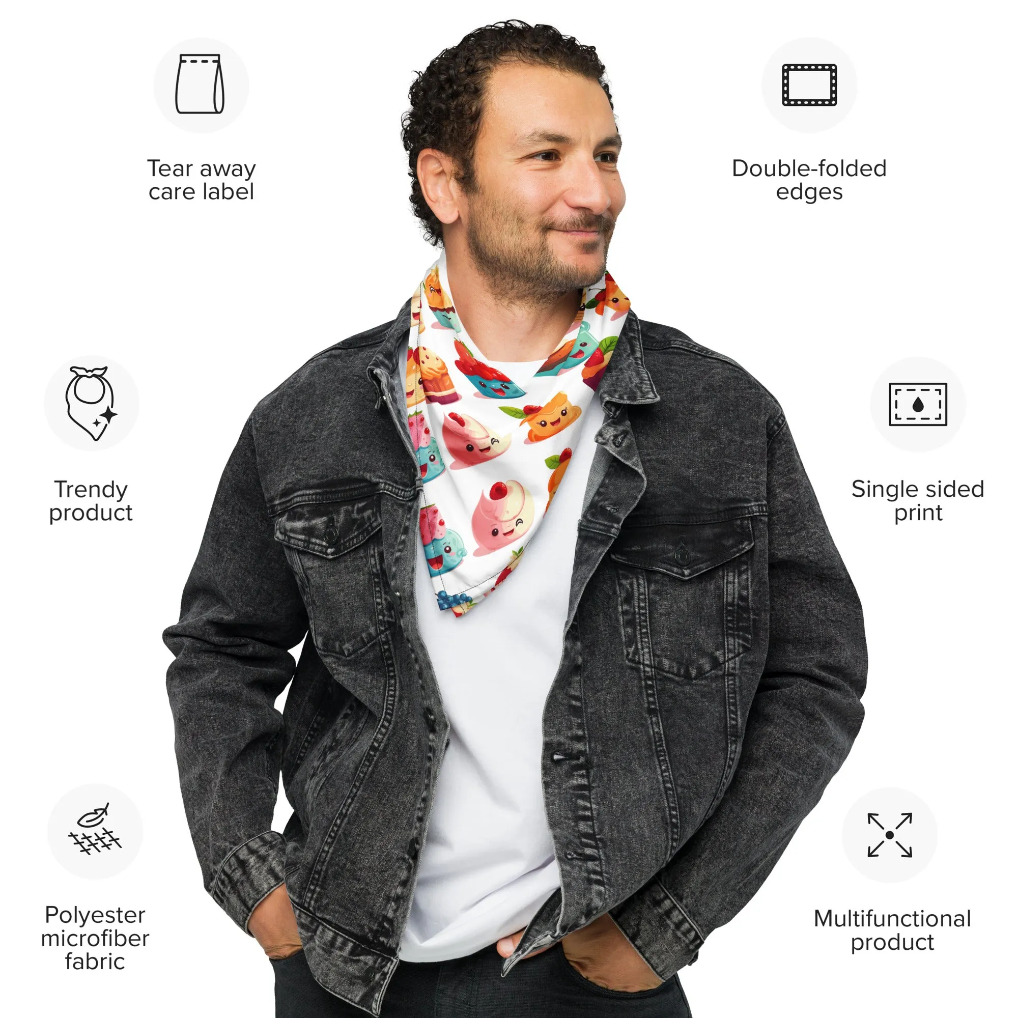 Cute Cupcakes Bandana SETCCK001