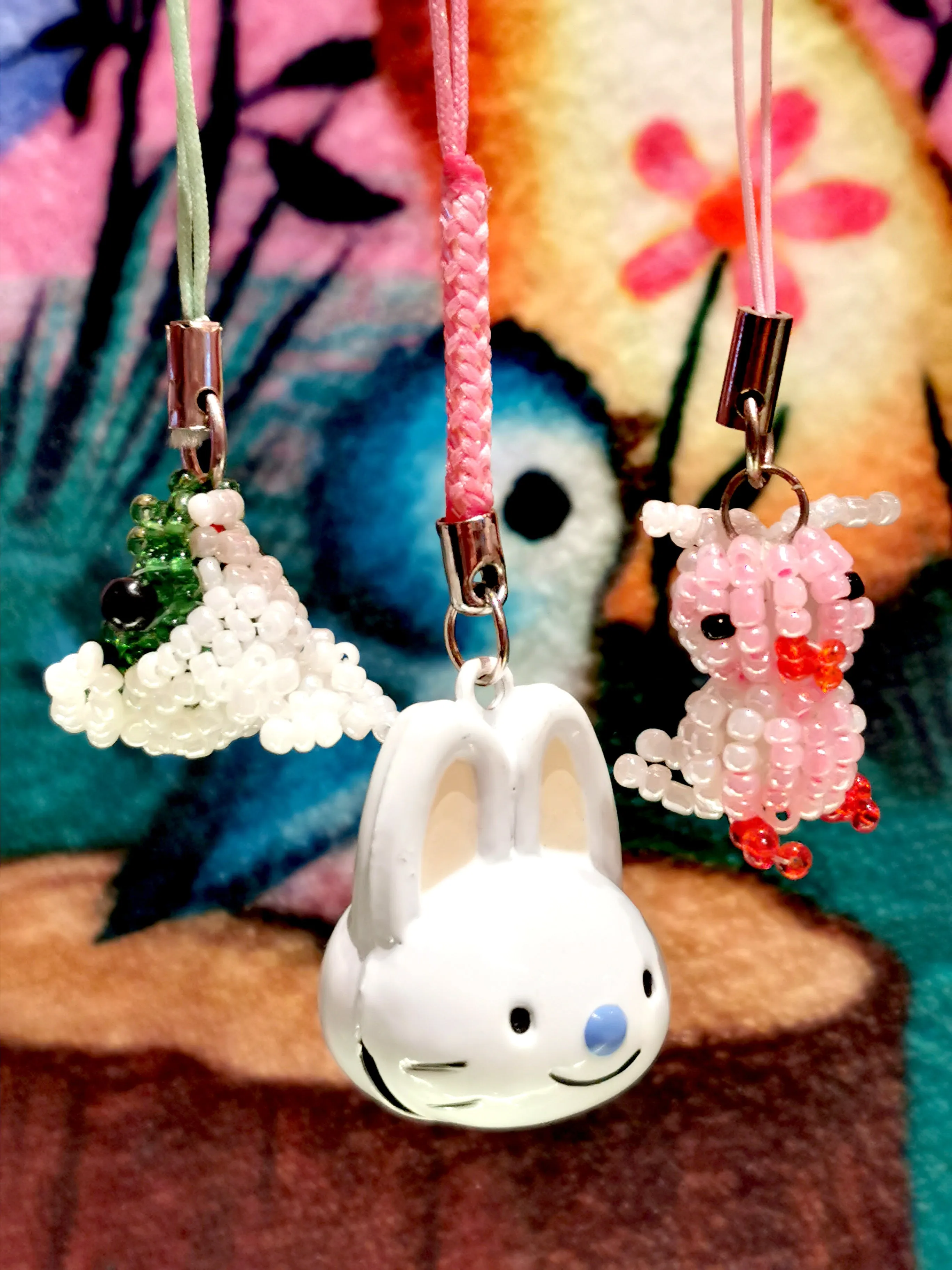 Cute key charms