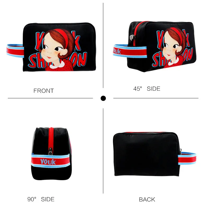 Cute Ria Black Pouch