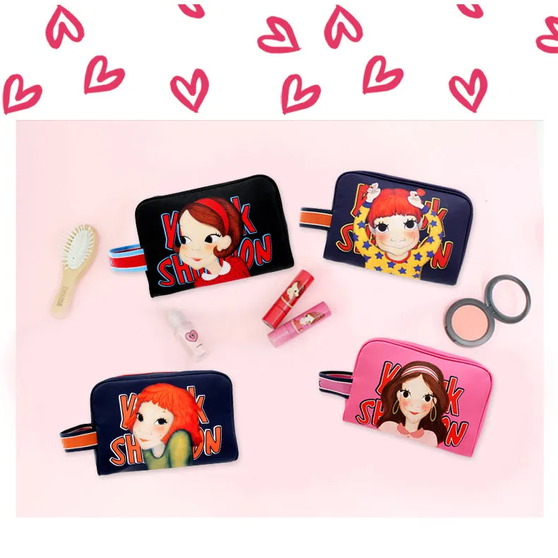 Cute Ria Black Pouch