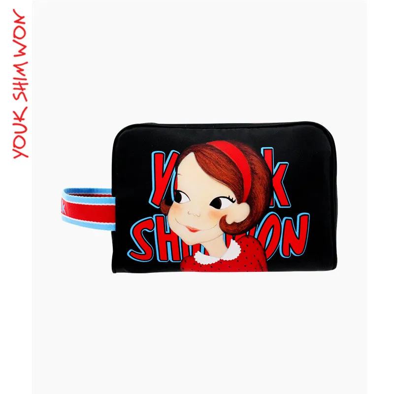 Cute Ria Black Pouch