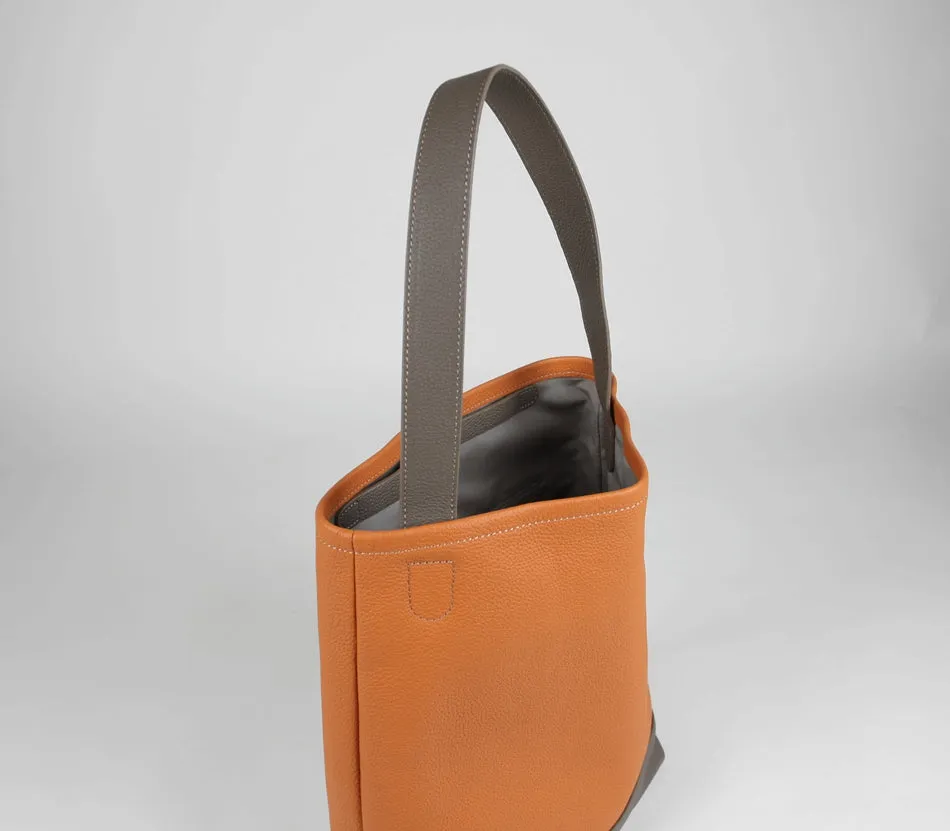 Cute Womens White Leather Shoulder Tote Bag Best Tote Handbag Shopper Bag Purse for Ladies