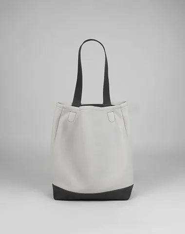 Cute Womens White Leather Shoulder Tote Bag Best Tote Handbag Shopper Bag Purse for Ladies