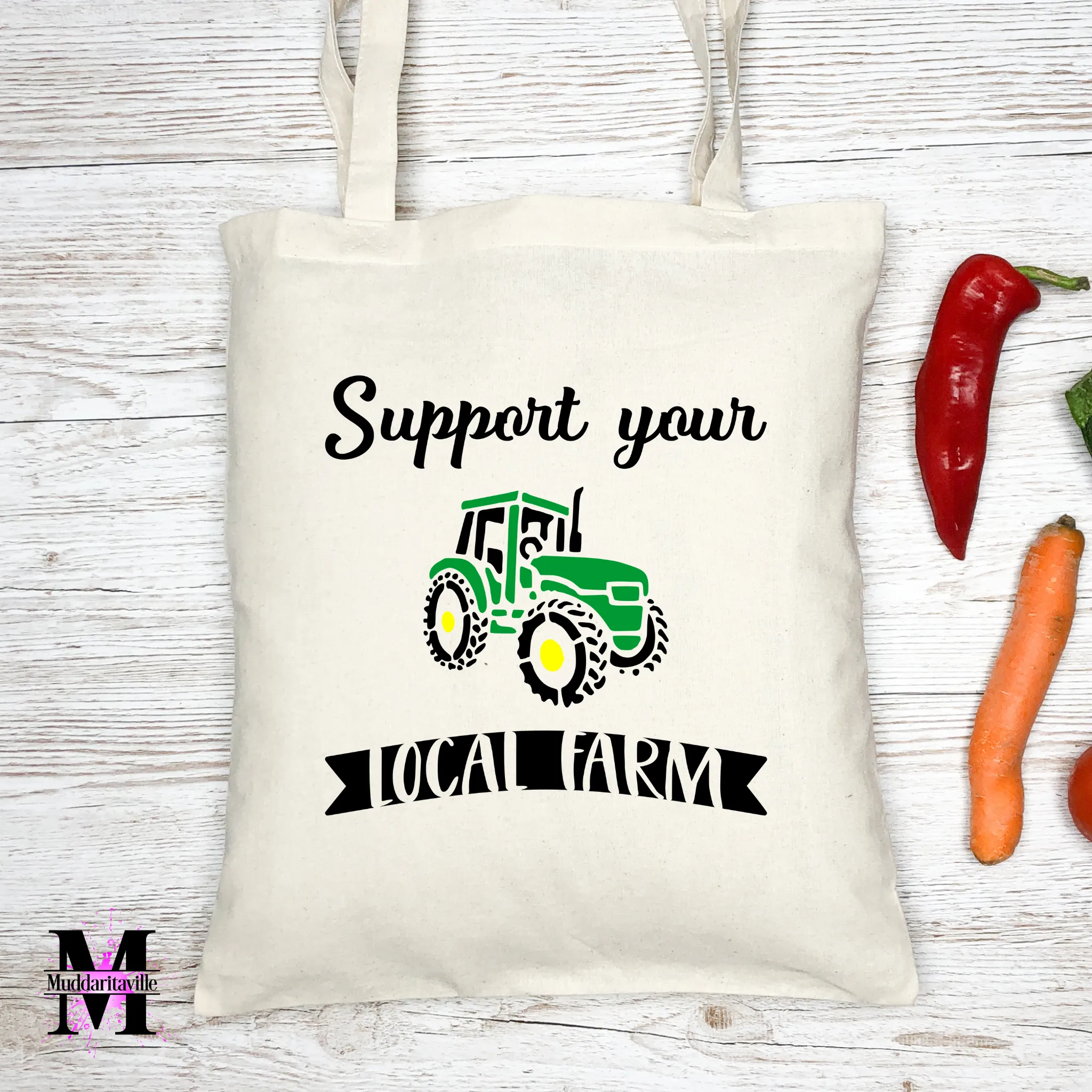D0025 Local Farm Tote ... Digital Download