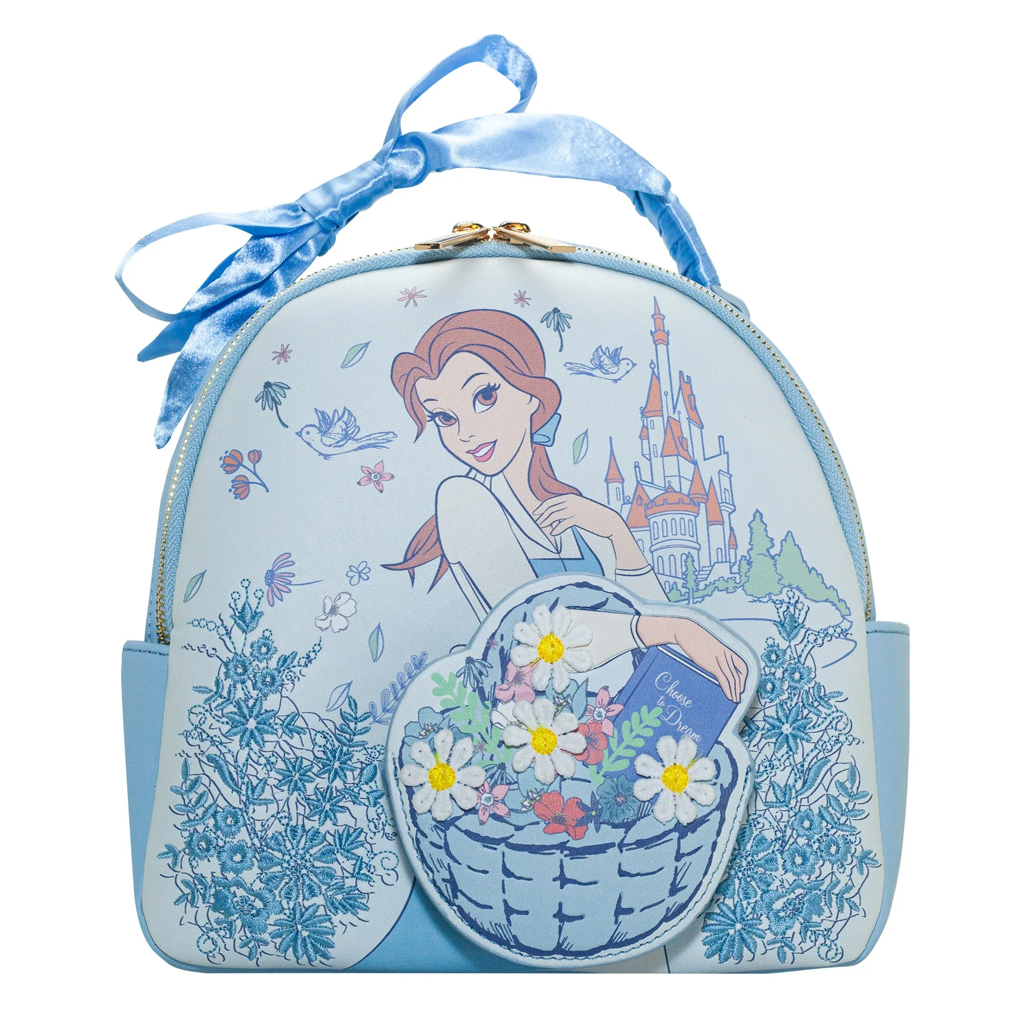 Danielle Nicole Beauty and the Beast Belle Anniversary Backpack