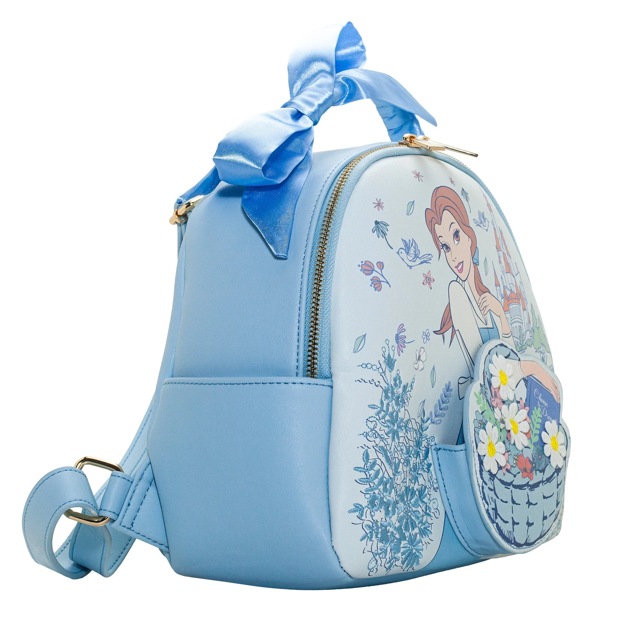 Danielle Nicole Beauty and the Beast Belle Anniversary Backpack