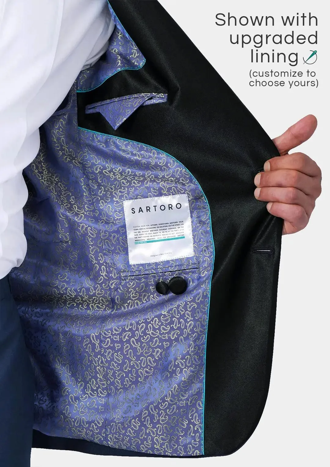 Dean Deep Blue Tuxedo