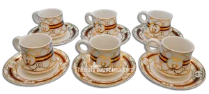 Designer 3 Turkish Coffee set 6pc(C1 )