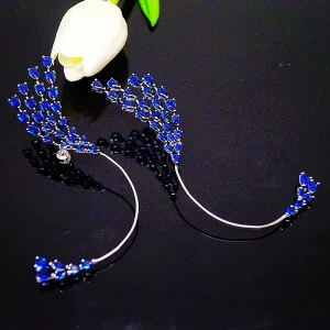 Designer Blue Sapphire Cuffs