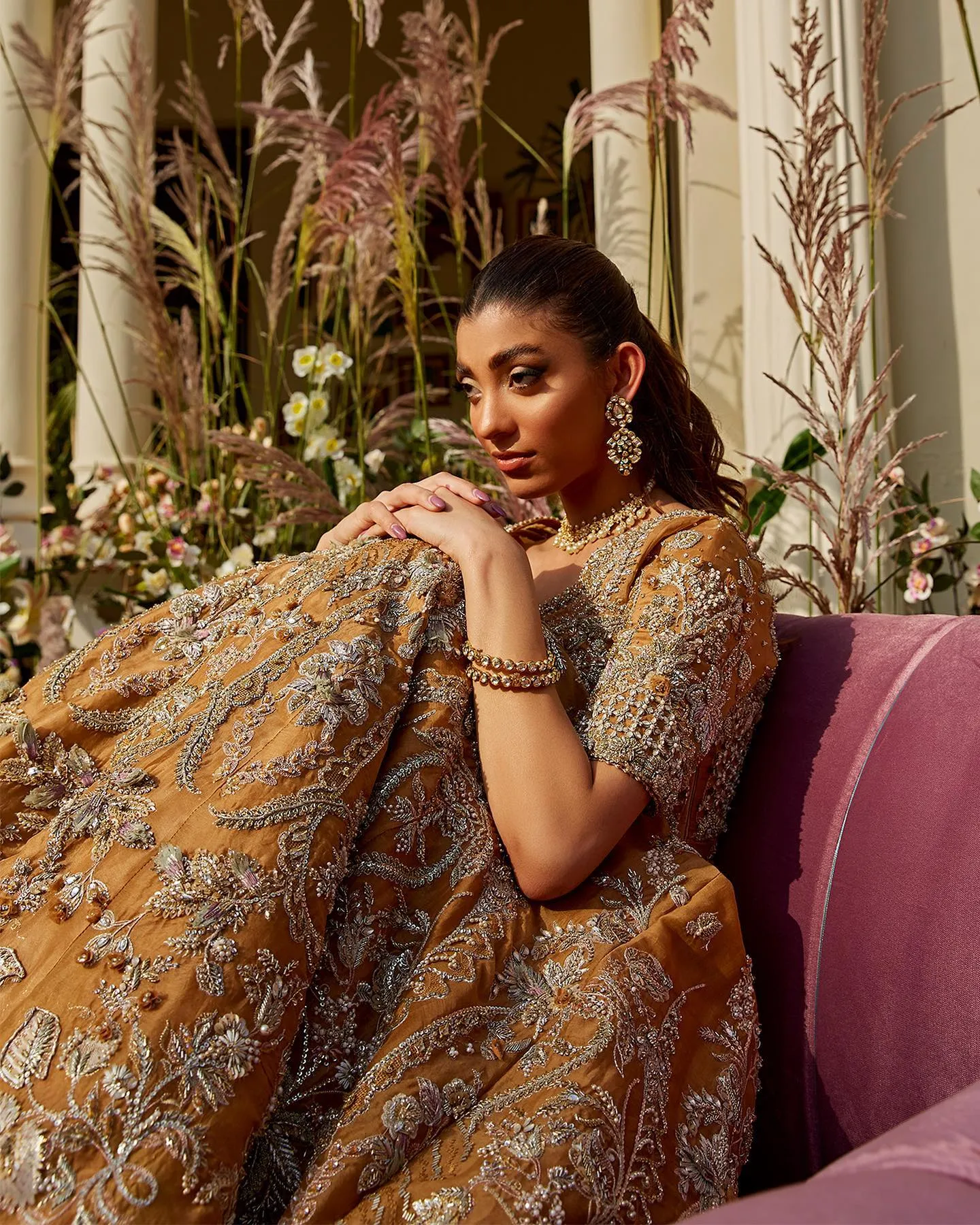 Designer Bridal Yellow Indian Wedding Dress #BN1229