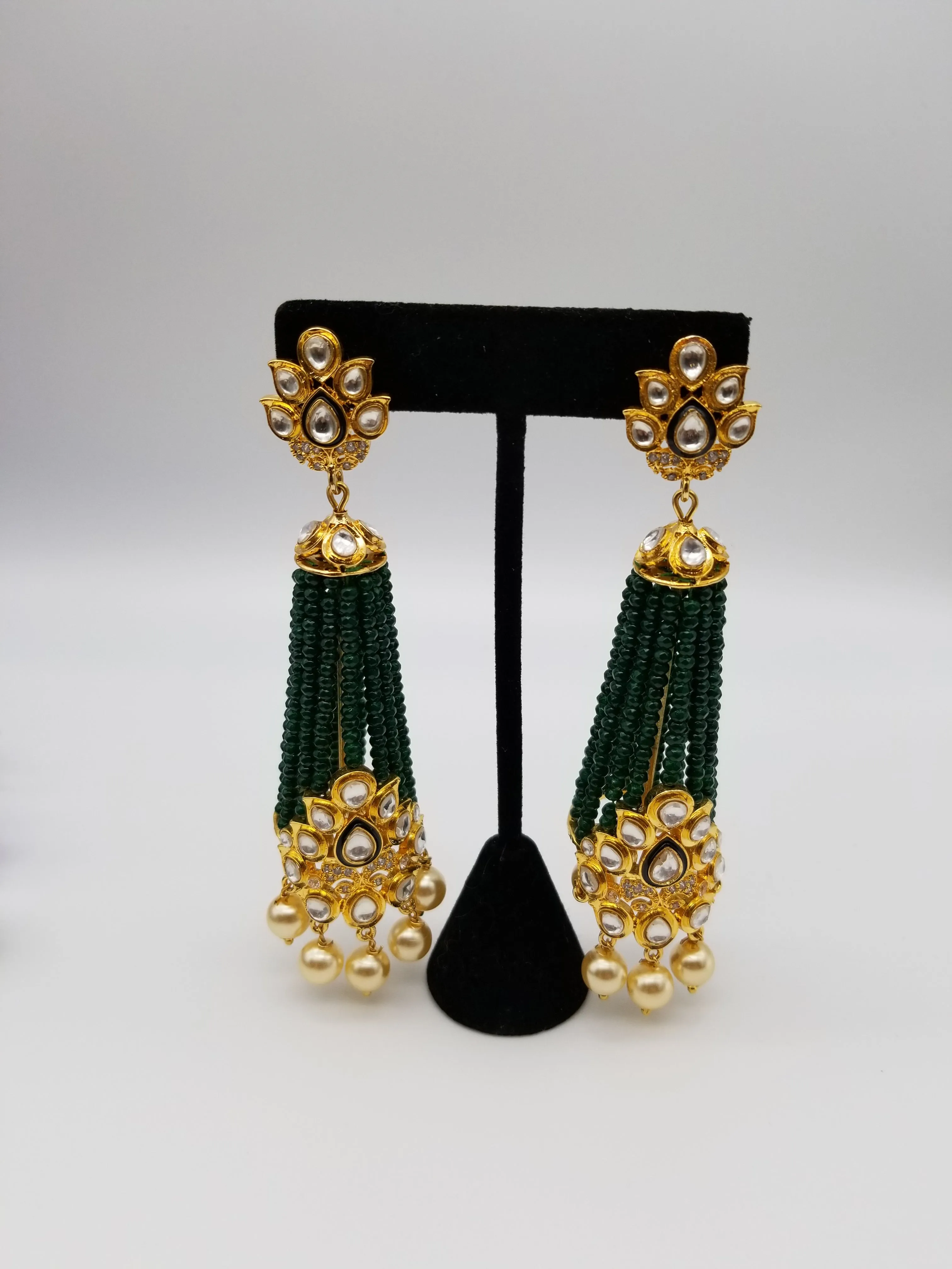 Designer Classic Earring With Gold Plating