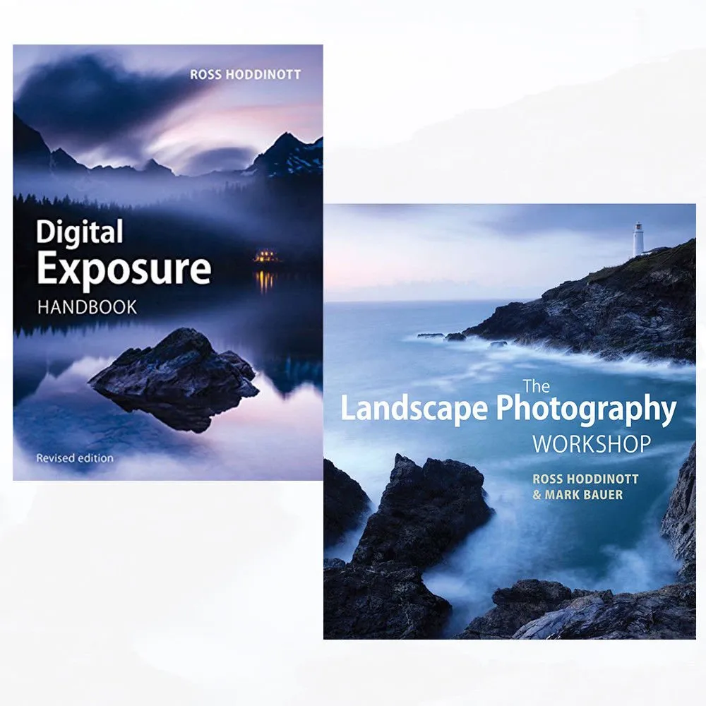 Digital Exposure Handbook and Landscape Photography Workshop 2 Books Collection Set