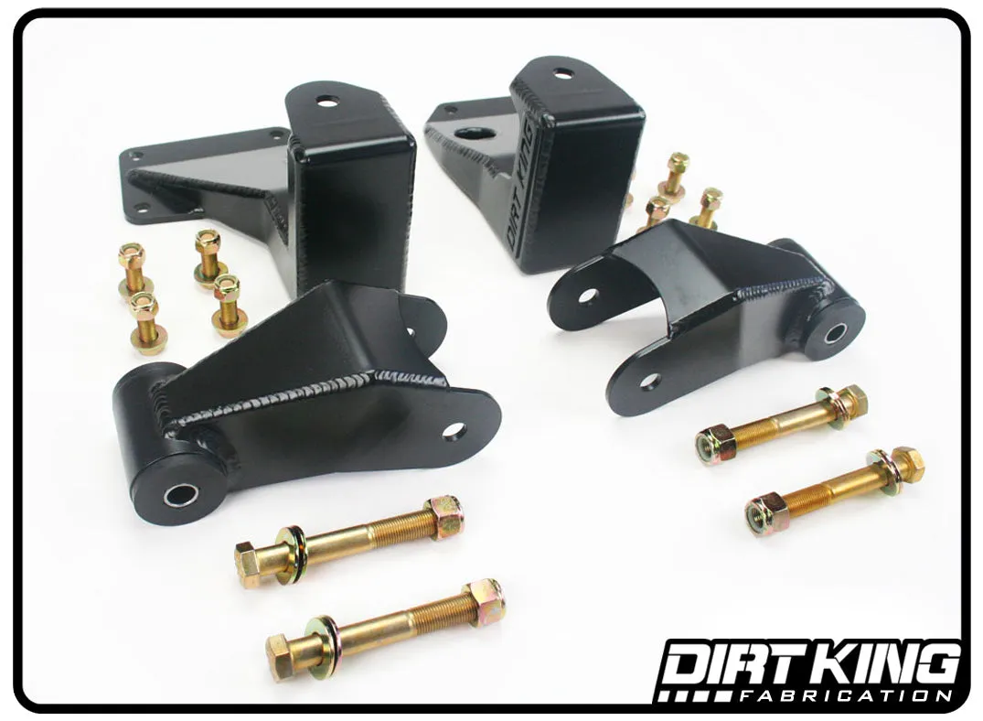 Dirt King Shackle and Hanger Kit Chevy/GMC 1500 1999-2013