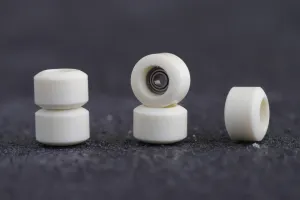 Dirty FB illPills - Cloud White Urethane Fingerboard Wheels (70D Minis)