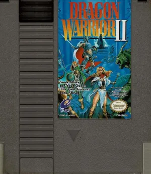 Dragon Warrior 2 (USA m. slidt label)