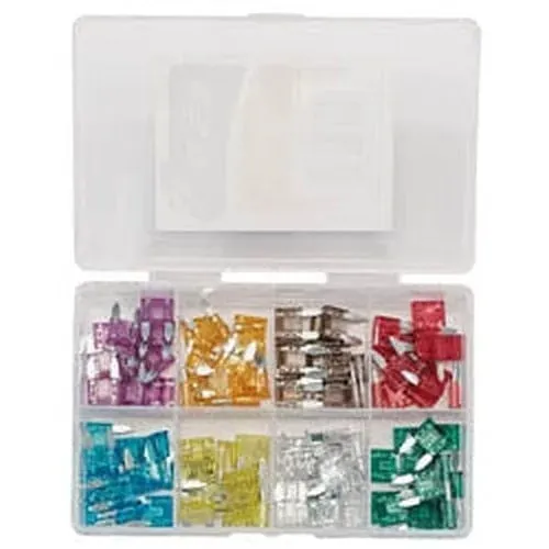 Draper 24311 Mini Automotive Plug-In Fuse Assortment (100 Piece) Dr-24311