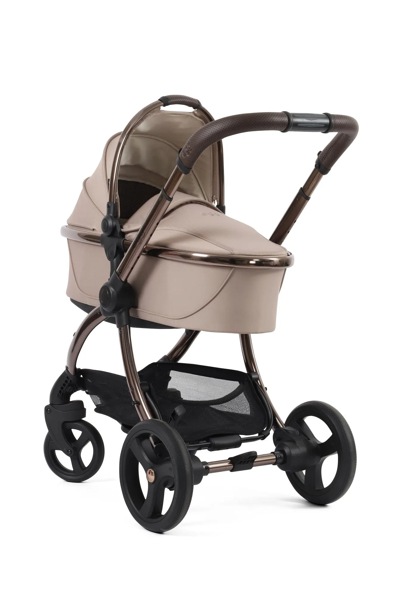 Egg 3 Luxury Cloud T i-Size Travel System - Houndstooth Almond / Cozy Beige